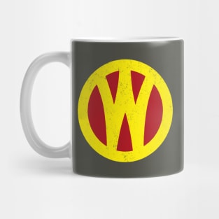 O&W Railroad NYO&W Railway Yellow & Red Logo Distressed Mug